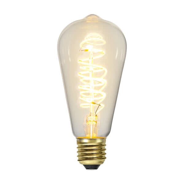 Star Trading 354-90-1 E27 ST64 4W LED-LAMPA, 3-STEGS DIMNING