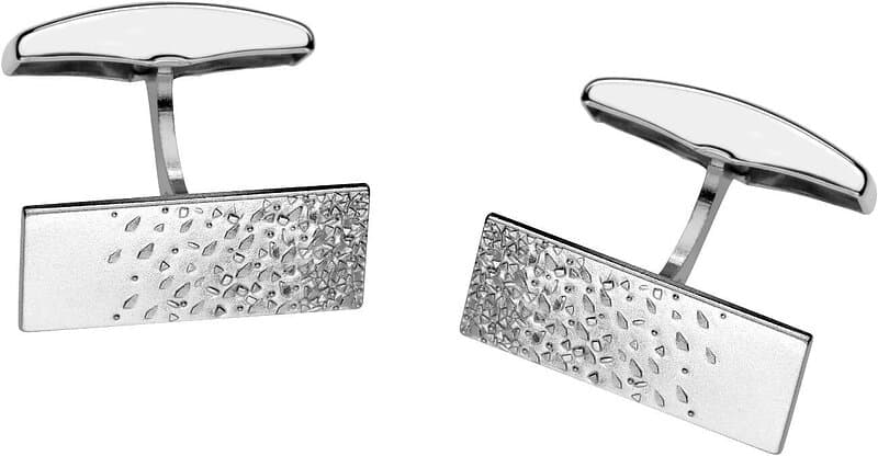 Saurum manschettknappar i silver 4671