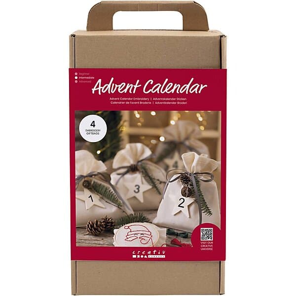 Creativ Company Adventskalender Broderi, 1 förp.