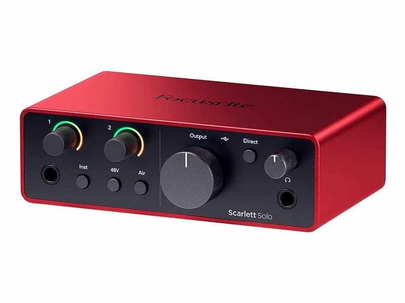 Focusrite Scarlett Solo (4th Gen)