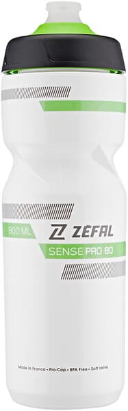 Zefal Sense Pro 800ml Water Bottle Vit 80ml