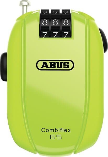 Abus Combiflex Stopover Cable Lock Grönt 65 cm