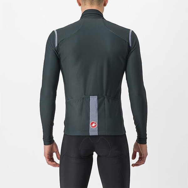 Castelli Tutto Nano Ros Long Sleeve Jersey Grå S Man