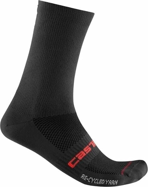 Castelli Re-cycle Thermal 18 Socks Svart EU 40-43 Man