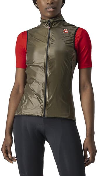 Castelli Aria Gilet Grönt M Kvinna