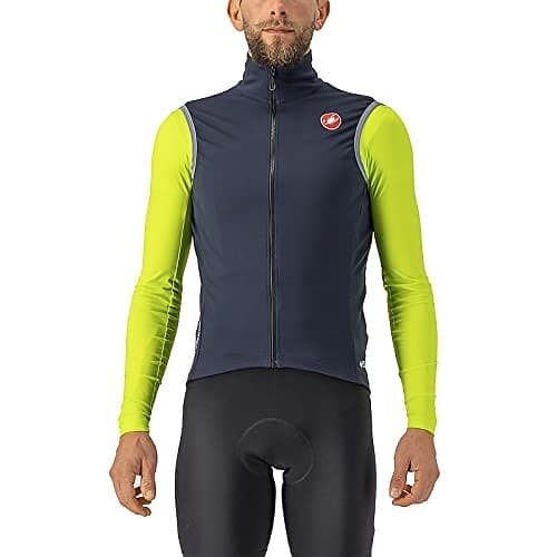Castelli Perfetto Ros 2 Gilet Gul,Svart S Man