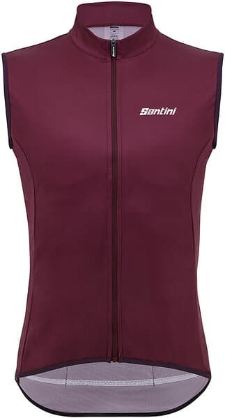 Santini Nebula Gilet With Back Pockets Röd L Man