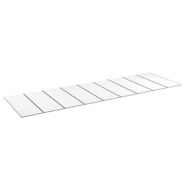 Halle Kanalplast 55 mm Isolux Opal Komplett Tak 55mm Kompl 9st 6000x1250 CZ55O9F