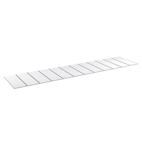 Halle Kanalplast 55 mm Isolux Opal Komplett Tak 55mm Kompl 12st 5000x1250 CZ55O12E