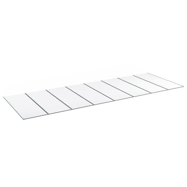 Halle Kanalplast 55 mm Isolux Opal Komplett Tak 55mm Kompl 8st 3500x1250 CZ55O8B