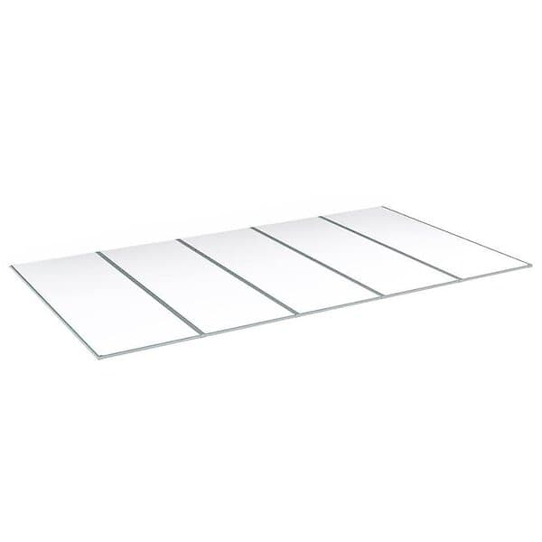 Halle Kanalplast 55 mm Isolux Opal Komplett Tak 55mm Kompl 5st 6000x1250 CZ55O5F