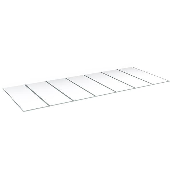 Halle Kanalplast 55 mm Isolux Opal Komplett Tak 55mm Kompl 7st 5000x1250 CZ55O7E