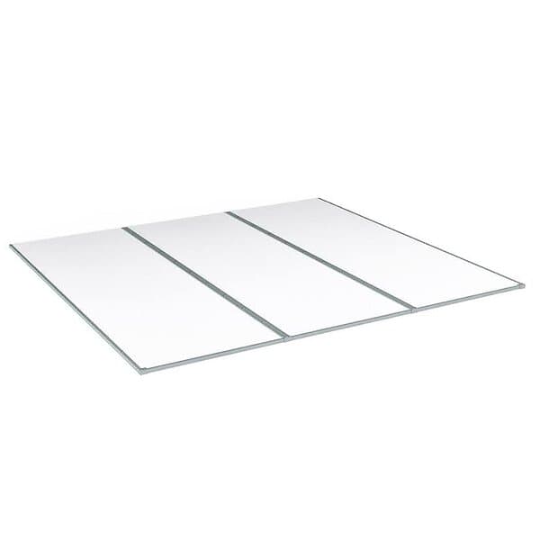 Halle Kanalplast 55 mm Isolux Opal Komplett Tak 55mm Kompl 3st 3500x1250 CZ55O3B