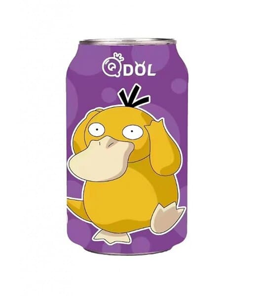 Grape Qdol Pokemon Läsk Psyduck 33cl