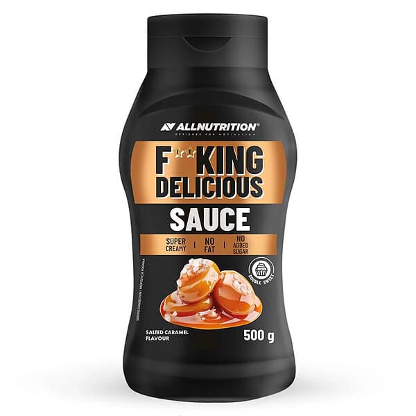 AllNutrition Fitking Delicious Sauce Salted Caramel 500g