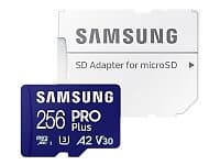 Samsung Pro Plus 2023 microSDXC Class 10 UHS-I U3 V30 A2 256GB