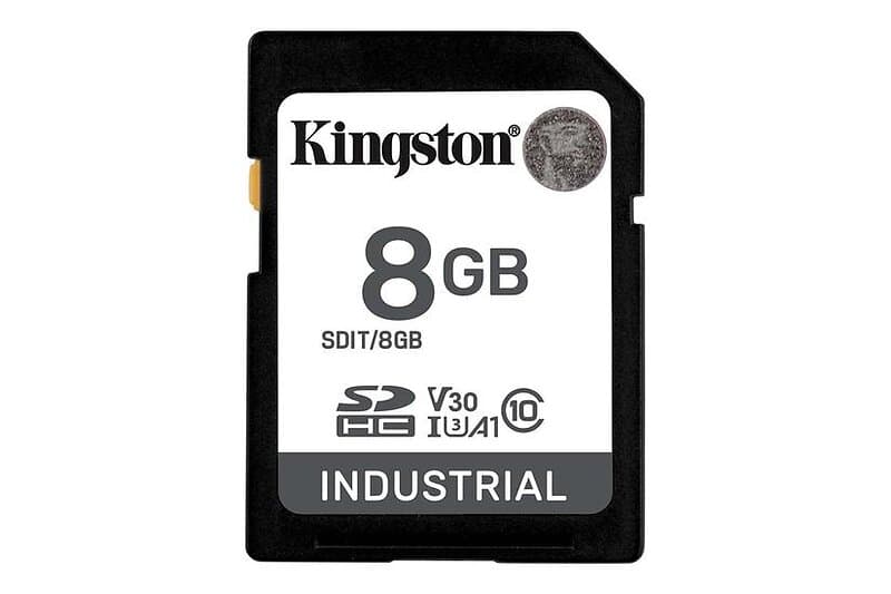 Kingston Industrial SDHC Class 10 UHS-I U3 V30 A1 8GB