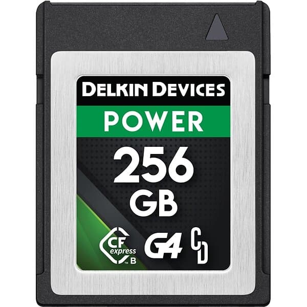 Delkin CFexpress Typ B Power 256GB G4 R1780/W1700