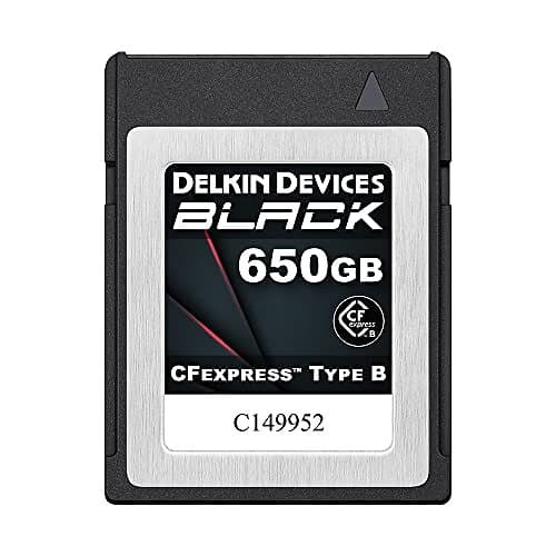 Delkin BLACK CFexpress Type 650GB B R1725/W1530 W1530