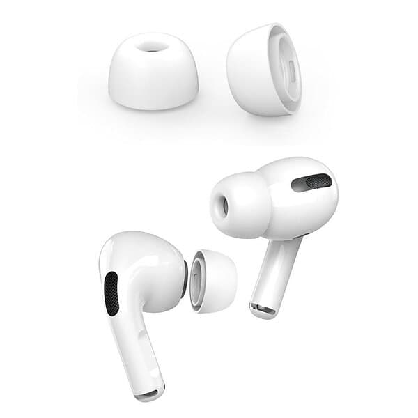 AHASTYLE AirPods Pro 1/2 Öronkuddar i Silikon Medium