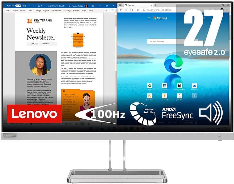 Lenovo L27i-40 27" IPS WLED
