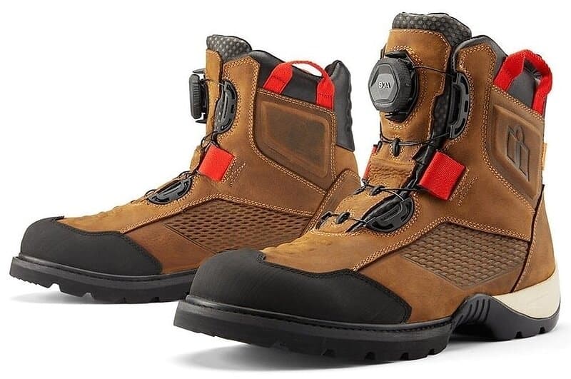 Icon Stormhawk Wp Motorcycle Boots (Herr)