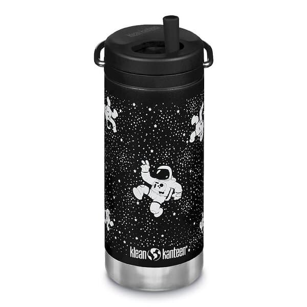 Klean Kanteen TKWide 12oz (355mL) Twist Cap Isolerad vattenflaska Astronauts Unik storlek