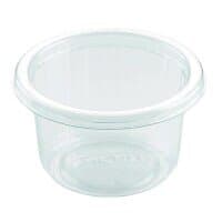 Duni Plastbägare Rund Fixpack PET Klar Ø80x46mm 110ml