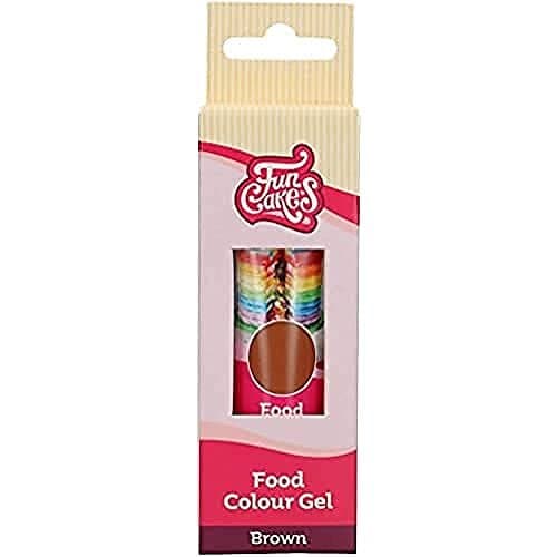 FunCakes Gelfärg Brun 30g