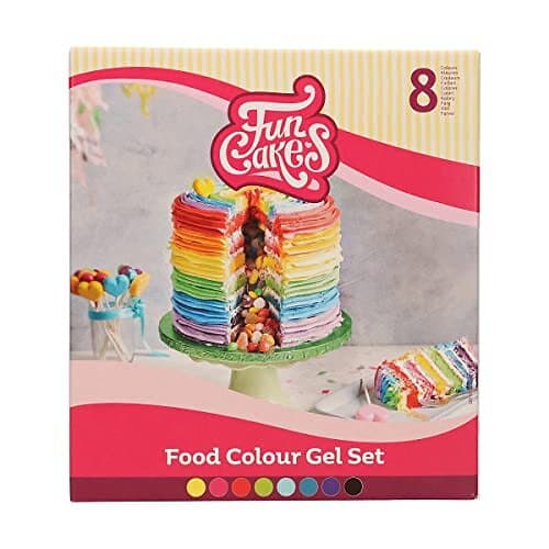 FunCakes Gelfärg set 8 x 30g
