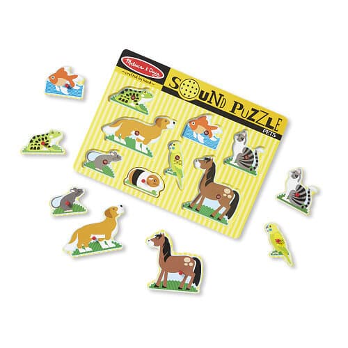 Melissa & Doug Ljudpussel Husdjur