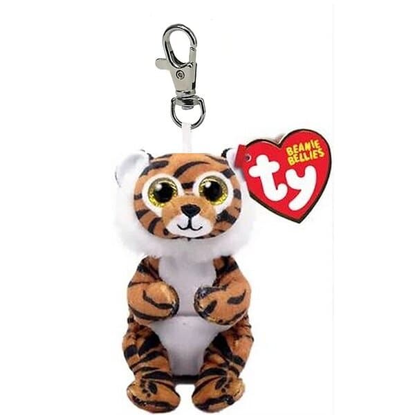 TY Beanie Bellies Clip Clawdia, Tiger