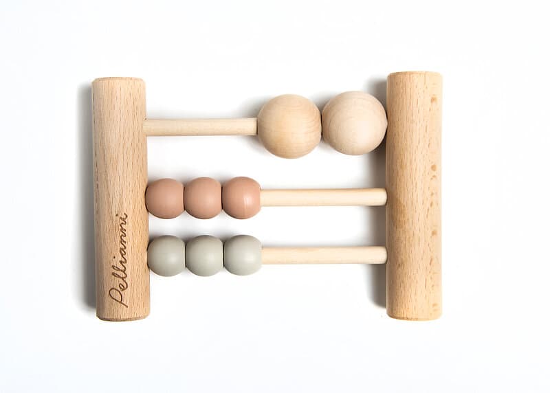 Pellianni Wooden Abacus pastel