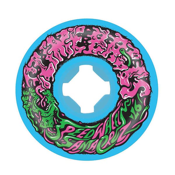 Santa Cruz Slime Balls Vomit Mini II 97a 53mm Blue