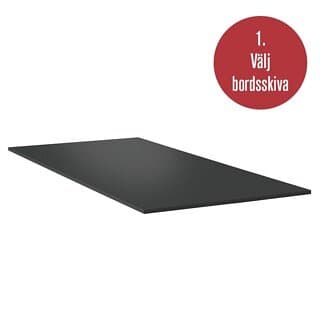 Lanab Design Bordsskiva Laminat Mörkgrå 1200x800mm