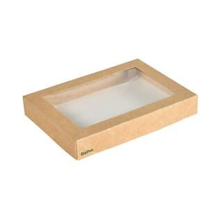 Duni Lock Brick m Fönster Kartong/PLA 200x140x30mm