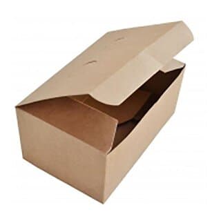 Matbox Snackbox brun 140x90x65 mm