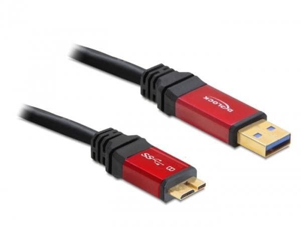 DeLock Premium USB A - USB Micro-B 3.0 5m