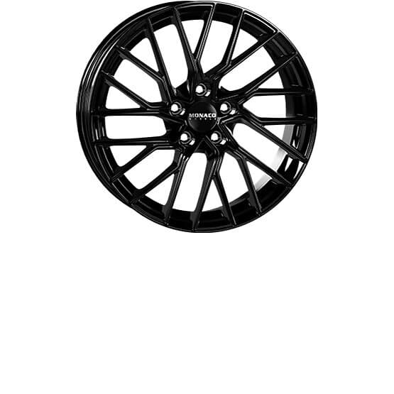 Monaco GP11 Gloss Black 8x19 5/112 ET28 B66.5