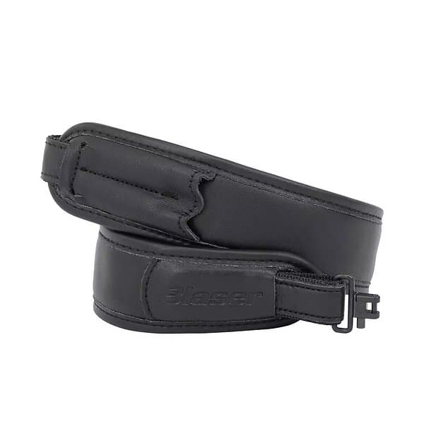 Blaser Gevärsrem Läder Svart