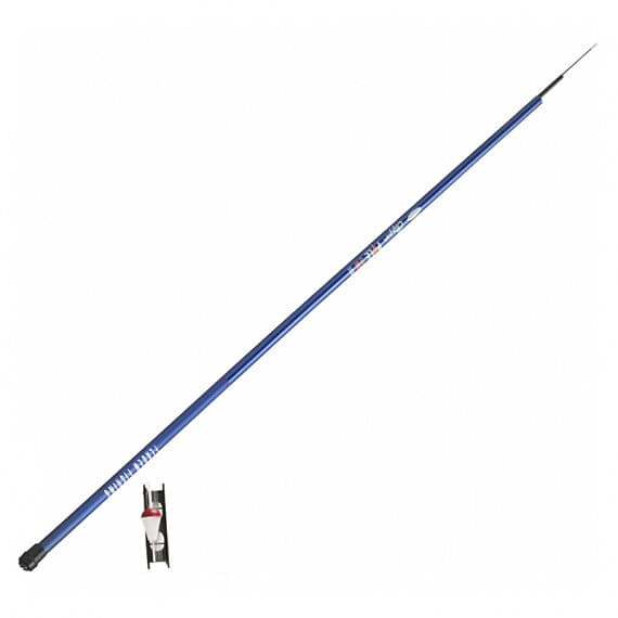 Fladen Clipper 300cm blå med toppögla och komplett metrev 40mm