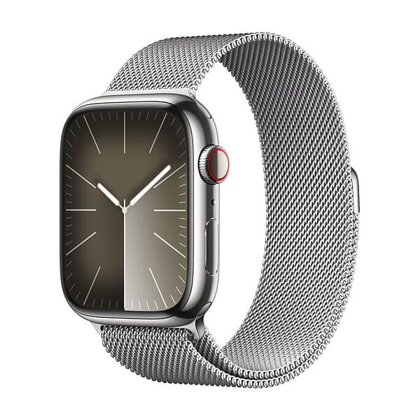 Apple Watch Series 9 4G 45mm Stainless Steel with Milanese Loop