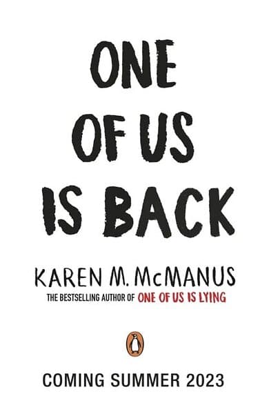 Karen M McManus: One of Us is Back