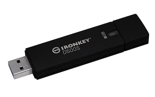 Kingston 3.2 Gen 1 IronKey D500S 8GB