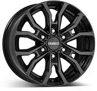 Dezent KC black 8x17 6/114,3 ET30 CB66.1