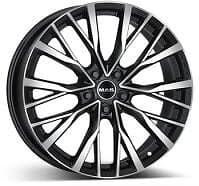 MAK Wheels Mark blk/pol 9x18 5/120 ET28 CB72.6