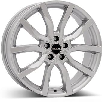 MAK Wheels Highlands silver 9x21 5/120 ET43.5 CB72.6