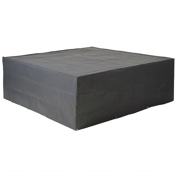 vidaXL Nature Överdrag för lågbord och stolar 200x200x70 cm 419743