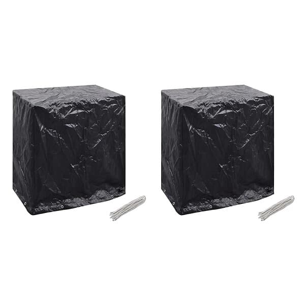 vidaXL Överdrag för pingisbord 8 öljetter 160x55x182 cm 279135