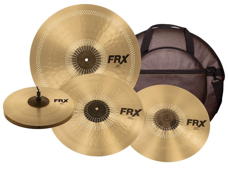 Sabian FRX Performance Set 14"HATS,16"+18"CRASH,21"RIDE W/BA